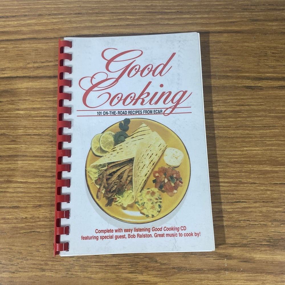 VTG Good Cooking 101 On The Road Recipes Cookbook Jason Couch Nuri Press Comb